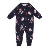 Pamuklu bebek tulumu (organik)